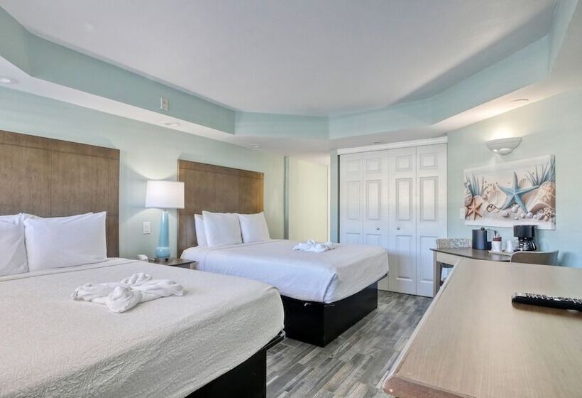 غرفه قياسيه سريرين مزدوجين, Boardwalk Inn And Suites