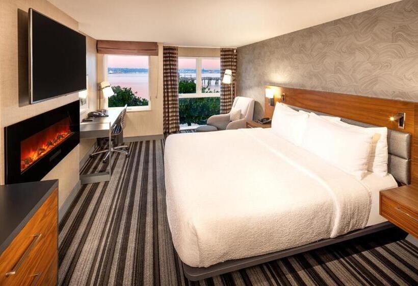 带观景的豪华间, Silver Cloud Hotel Tacoma Waterfront