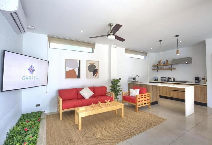 شقة ديلوكس غرفة واحدة, Garten