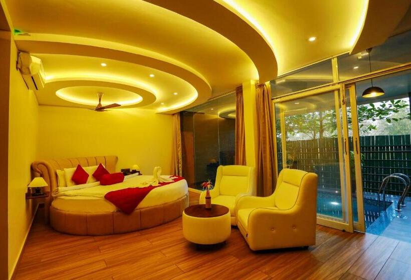 Villa 1 Quarto com piscina, Kuruva Island Resort And Spa   By Kabini Breeze, Wayanad