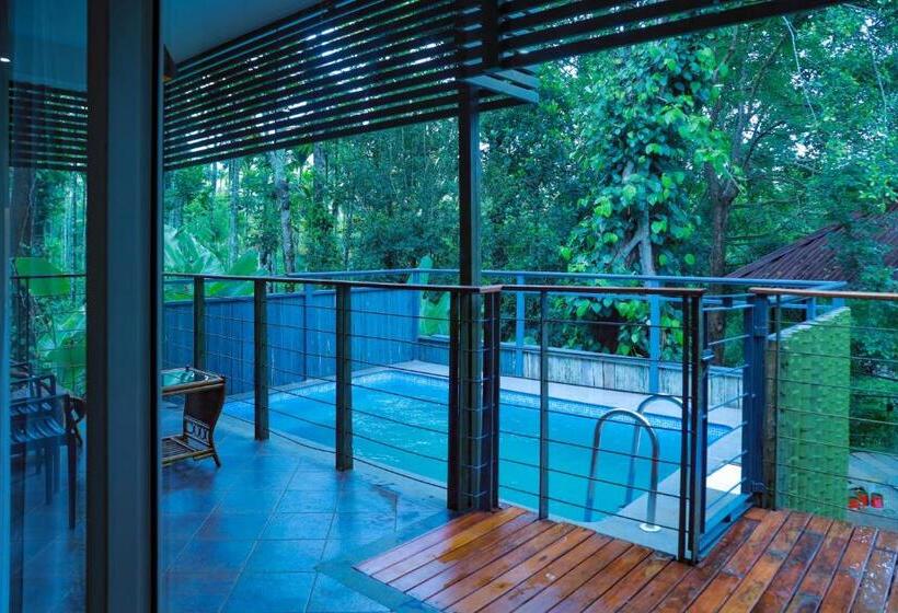 Villa 1 Quarto com piscina, Kuruva Island Resort And Spa   By Kabini Breeze, Wayanad