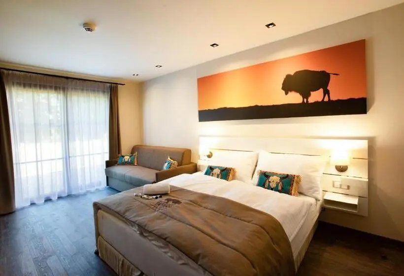 スタンダード４人部屋, Residence Safari Resort   Bison Lodge