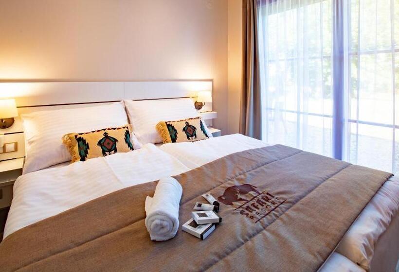 غرفة قياسية رباعية, Residence Safari Resort Bison Lodge