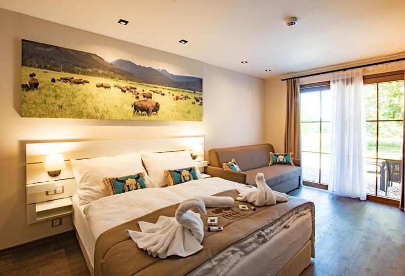 غرفة قياسية رباعية, Residence Safari Resort Bison Lodge