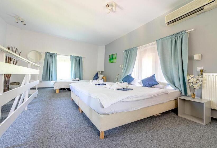 جناح مزود بتراس, Herczeg Udvarház Poroszló