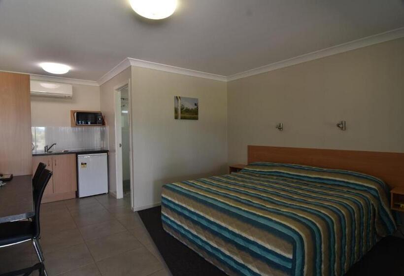 חדר דחוקס עם מיטת קינג, Mundubbera Billabong Motor Inn