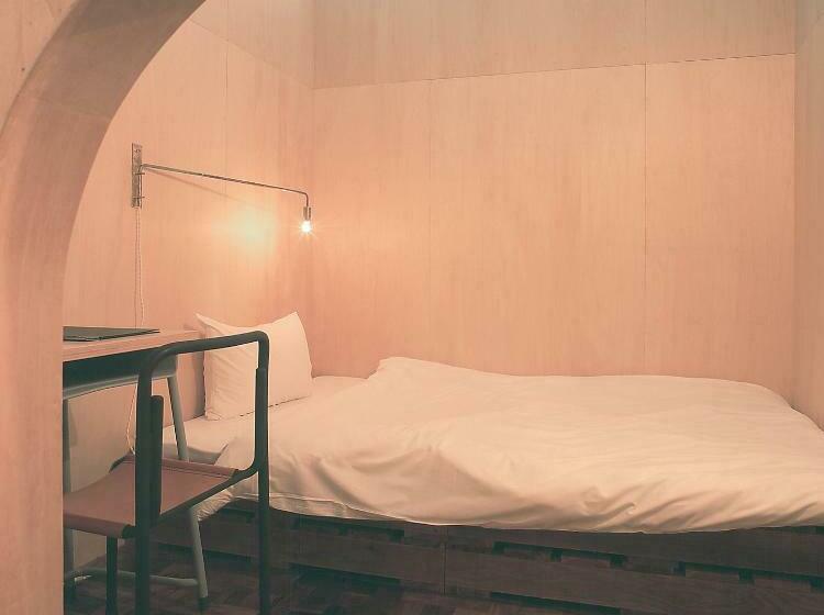 חדר אקונומי יחיד, Iwashi Building Hostel