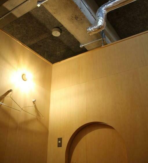 חדר אקונומי יחיד, Iwashi Building Hostel