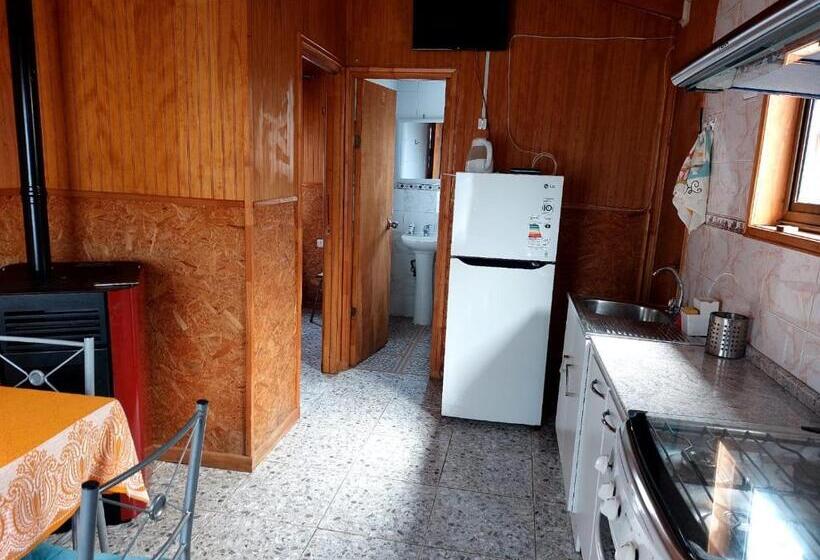 Бунгало Стандарт 2 Спальни, Hostal Y Cabañas Ventisquero