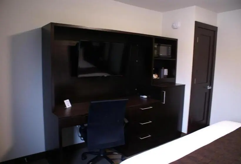 キングサイズベッドのスタンダードルーム, Boarders Inn & Suites By Cobblestone Hotels   Syracuse