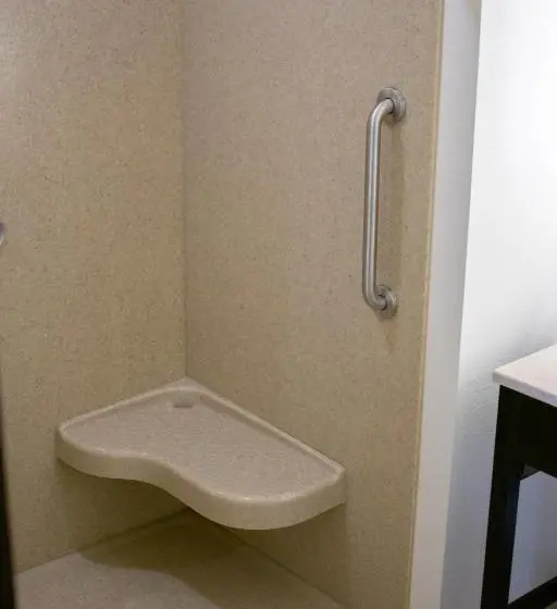身障者適用キングサイズベッドルーム, Boarders Inn & Suites By Cobblestone Hotels   Syracuse