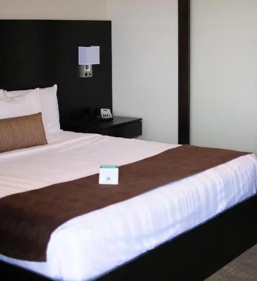 身障者適用キングサイズベッドルーム, Boarders Inn & Suites By Cobblestone Hotels   Syracuse