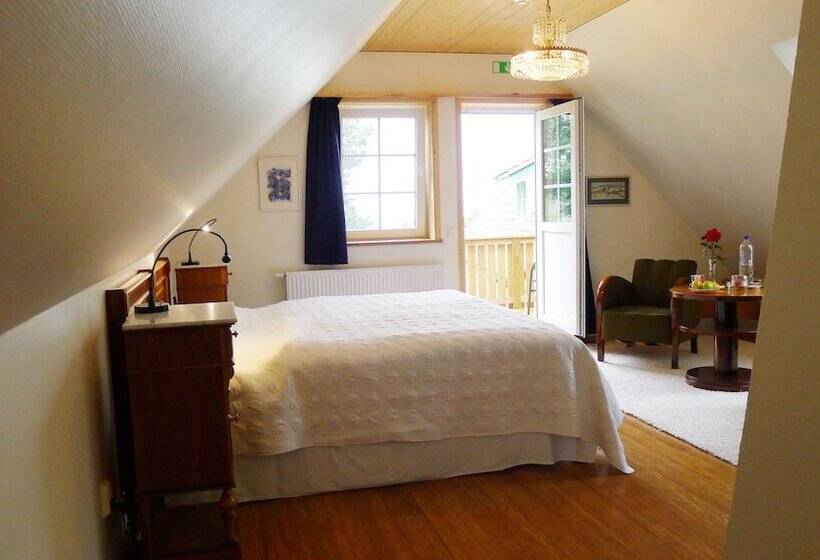 غرفة ديلوكس مطلّة علي الحديقة, Lilla Trulla Gårdshotell   Feels Like Home