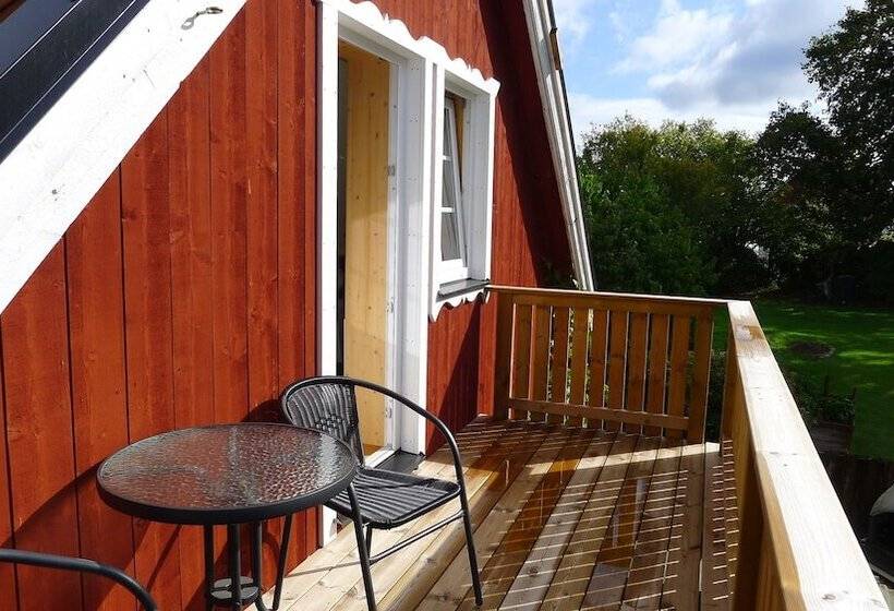 غرفة ديلوكس مطلّة علي الحديقة, Lilla Trulla Gårdshotell   Feels Like Home