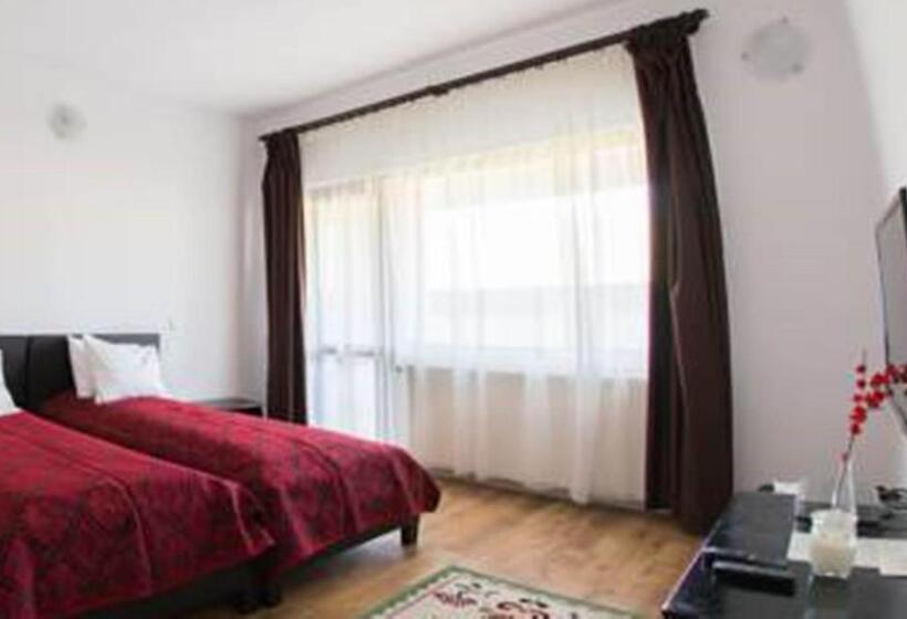 带露台的标准房间, Pensiunea Popasu