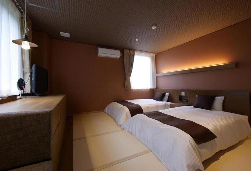 غرفة قياسية رباعية, Aridagawa Onsen Hotel Sunshine