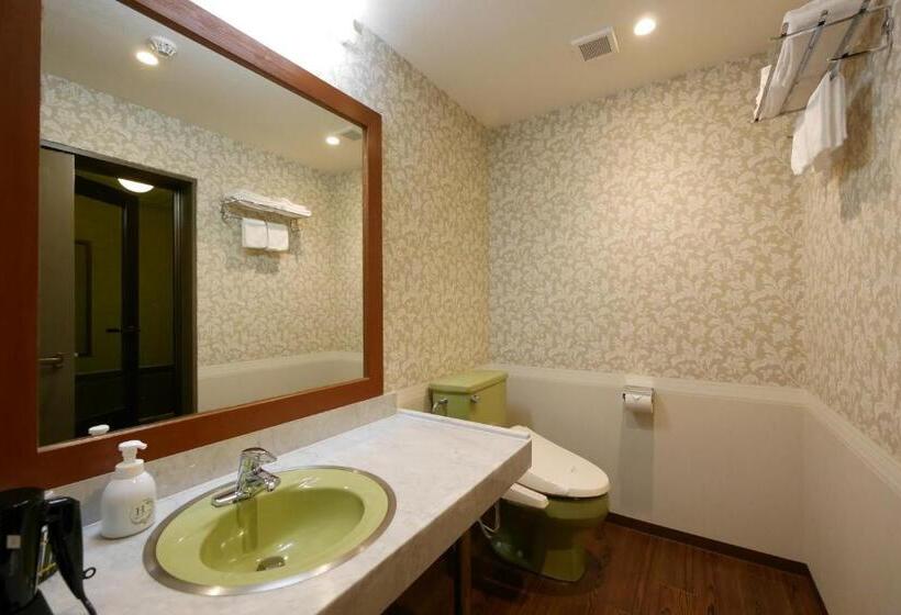 غرفة قياسية رباعية, Aridagawa Onsen Hotel Sunshine