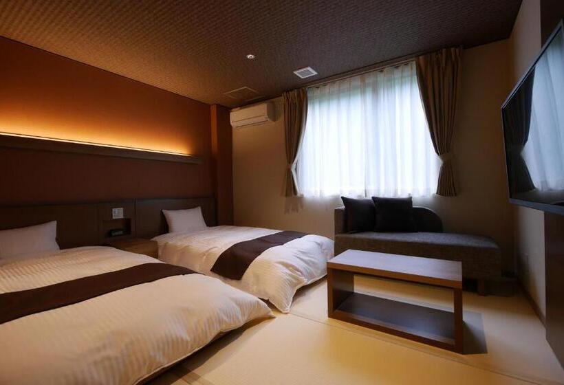 غرفة قياسية رباعية, Aridagawa Onsen Hotel Sunshine