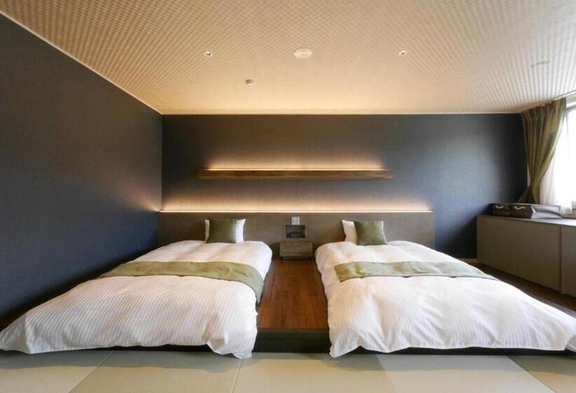 غرفة قياسية رباعية, Aridagawa Onsen Hotel Sunshine