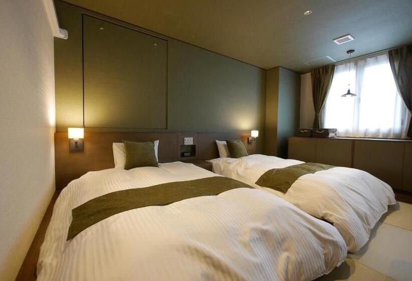 غرفة قياسية رباعية, Aridagawa Onsen Hotel Sunshine