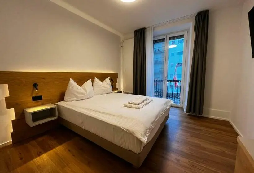 バルコニー付きスタンダードルーム, Smartroom Hotel Rössli Hunzenschwil