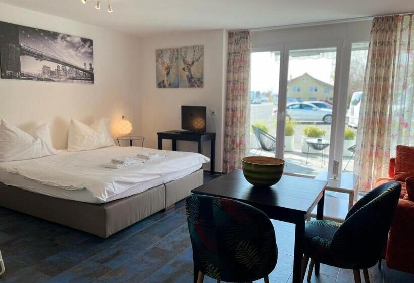 Апартаменты 1 Спальня, Smartroom Hotel Rössli Hunzenschwil