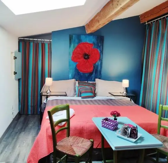 浴室共有スタンダード4人用ルーム, Maison Le Village 4 épis