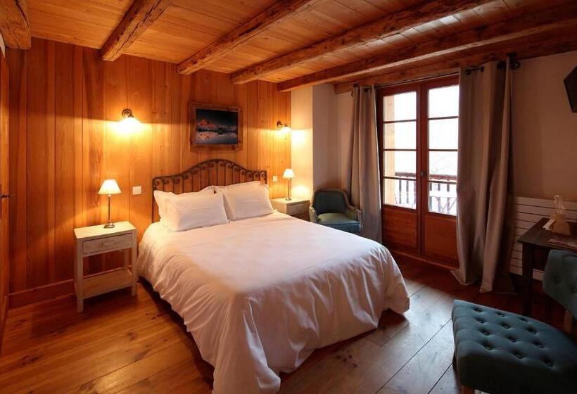 חדר סטנדרט נוף לגינה, Auberge Le Moulin De Léré Restaurant Frédéric Molina 1 étoile