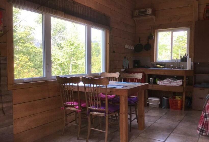 غرفة قياسية مطلة على الجبل, Lodge Nature Laurentides