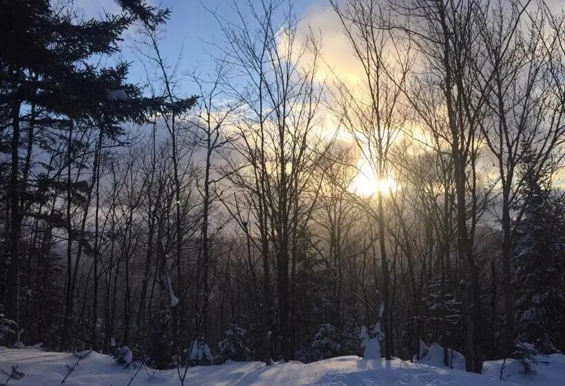 キングサイズベッドのスタンダードルーム, Lodge Nature Laurentides