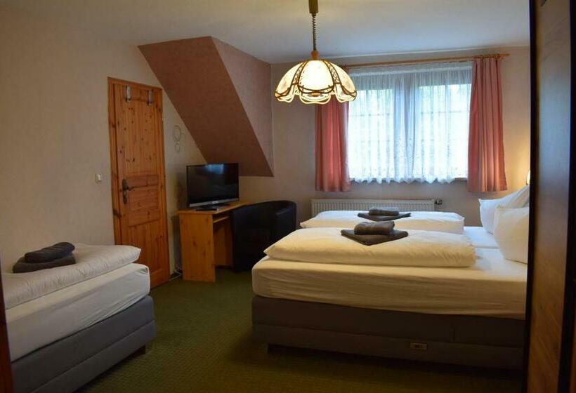 Номер Стандарт Трехместный, Landhotel Lichte Aue Lichtenau