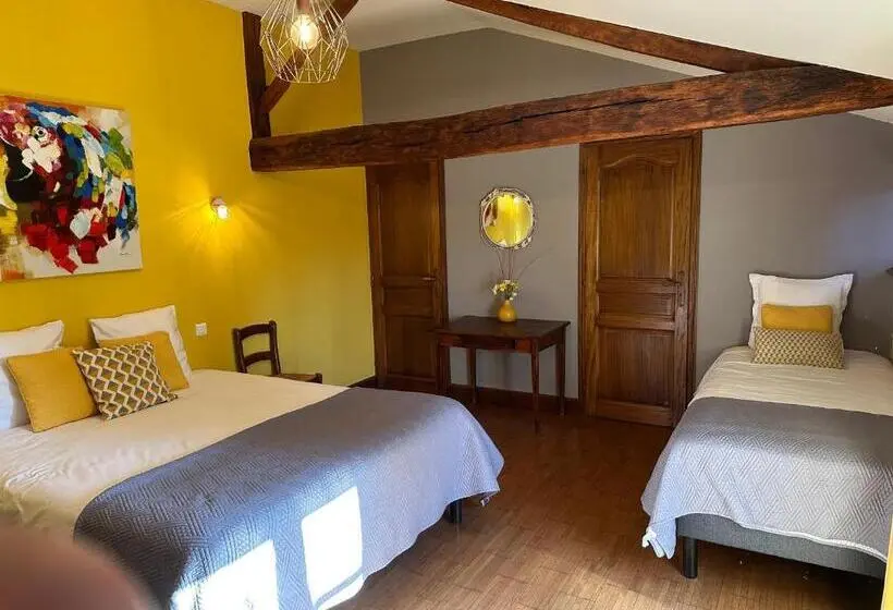 コンフォートトリプルルーム, Chambres D Hôtes Du Puy D Anché