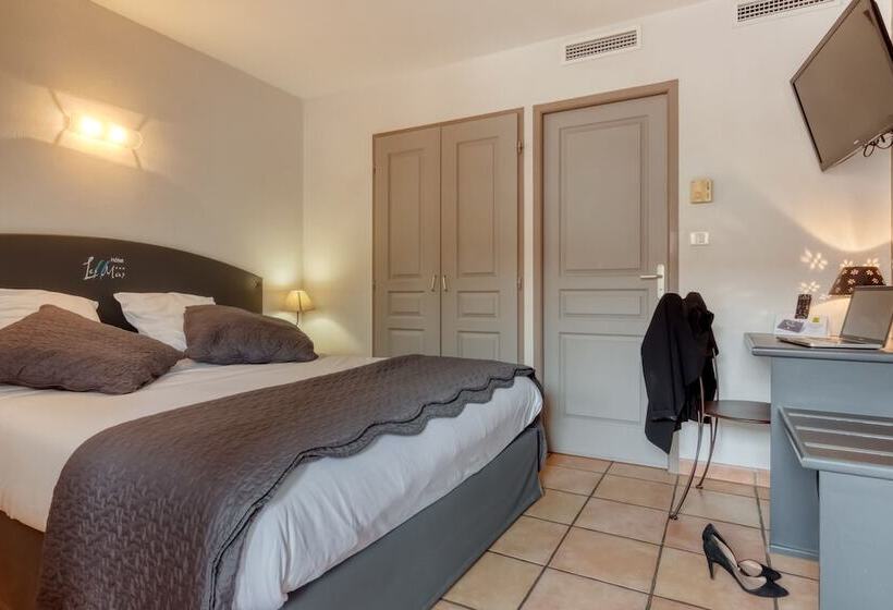 Номер Комфорт, Logis Hôtel Les Ii Mas   Perpignan Sud