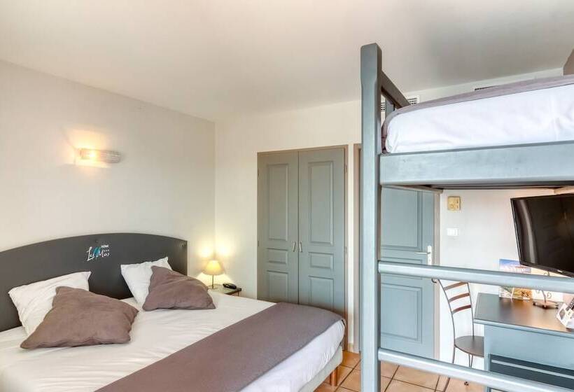 Номер Комфорт, Logis Hôtel Les Ii Mas Perpignan Sud