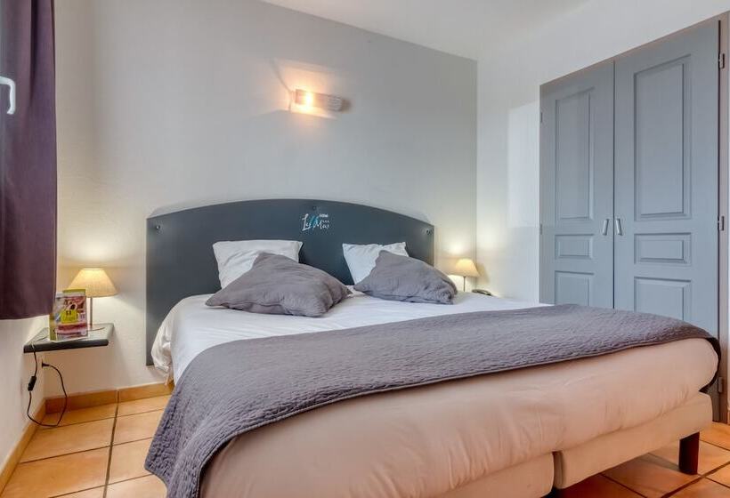 Номер Комфорт, Logis Hôtel Les Ii Mas Perpignan Sud