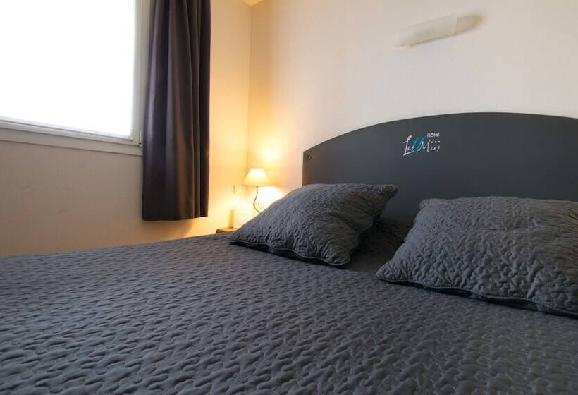 Номер Комфорт, Logis Hôtel Les Ii Mas Perpignan Sud