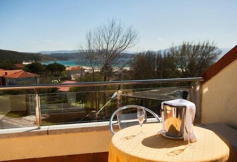 غرفة سوبيريور مطلّة علي البحر, Spa Playa Langosteira By Adeloló