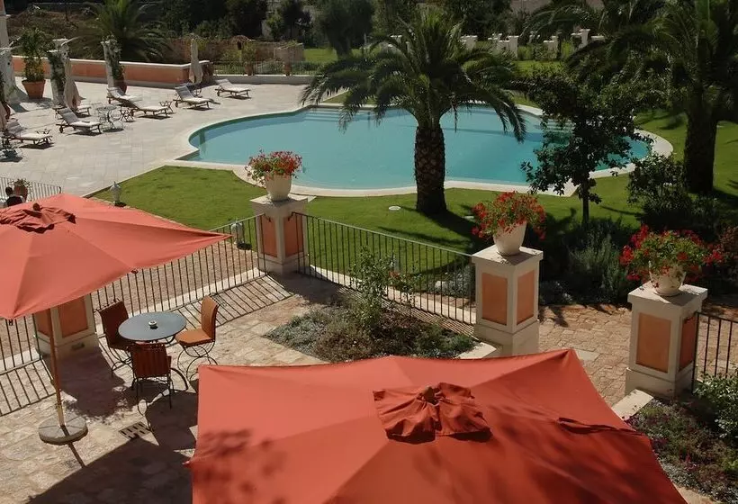 庭の見えるジュニアスイート, Relais Villa San Martino