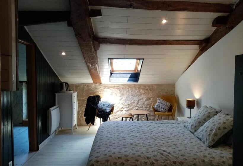 חדר דחוקס עם מיטת קינג, Domaine De Poumatan