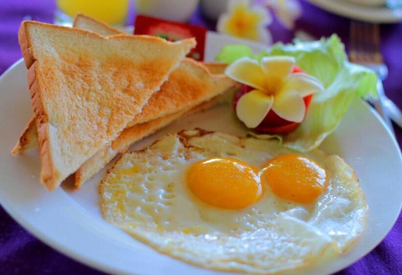 חדר דלוקס נוף בריכה, Crystal Bay Bungalows