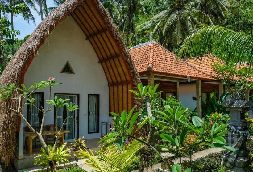 בונגלו סטנדרט עם נוף לגינה, Crystal Bay Bungalows