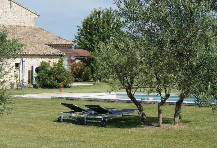 Люкс Deluxe Кровать Кинг, B&b Dans Mas En Pierres