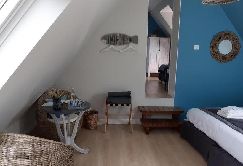 景色の見えるスタンダード４人部屋, Le Clos Des Abers