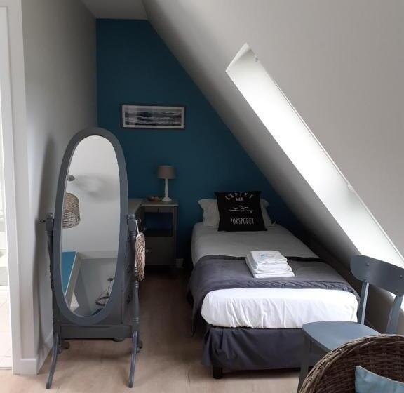 景色の見えるスタンダード４人部屋, Le Clos Des Abers