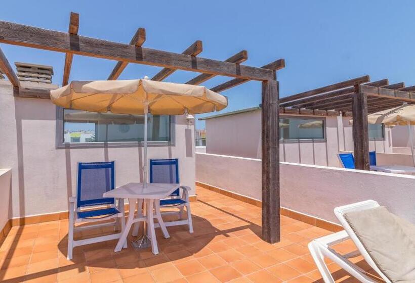 オーシャンビューのスーペリアー１ベッドルームアパートメント, LIVVO Corralejo Beach