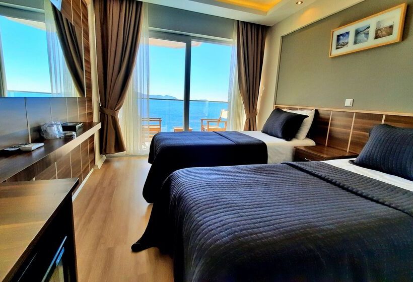 غرفة قياسية مطلّة علي البحر, Aquarius