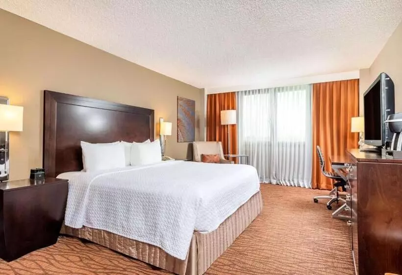 キングサイズベッドのエクゼクティブルーム, Sonesta Miami Airport
