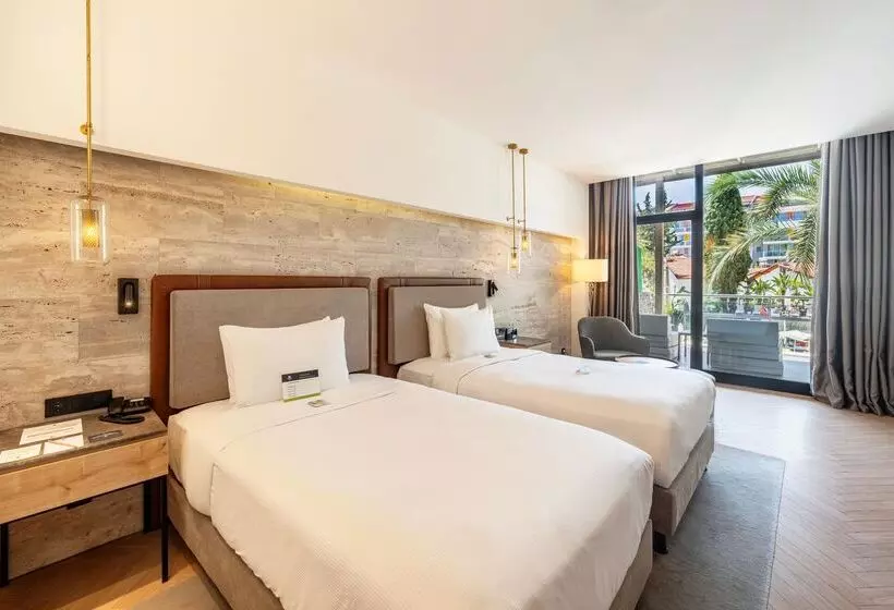 オーシャンビュースタンダードルーム, Doubletree By Hilton Antalya Kemer All Inclusive Resort