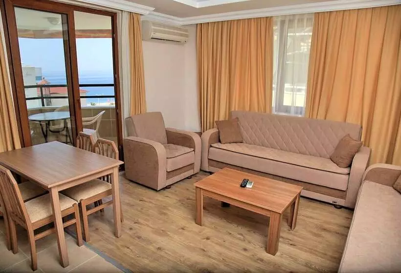 آپارتمان 1 خوابه با بالکن, Yeniacun Apart