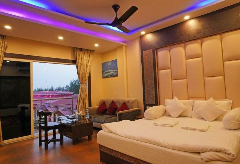带海景的标准房, Sher Bengal Beach Resort